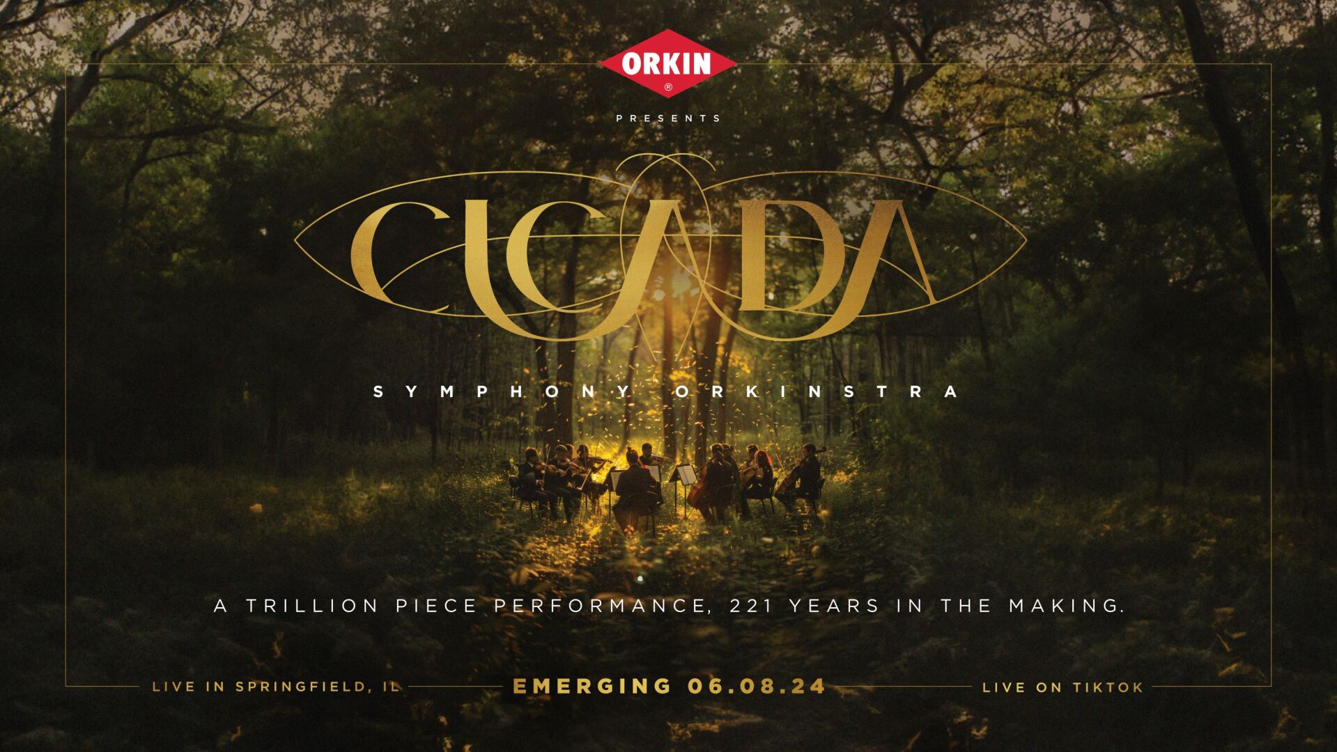 Orkin Commemorates Historic Double Cicada Brood Emergence with Live “Orkinstra” Event